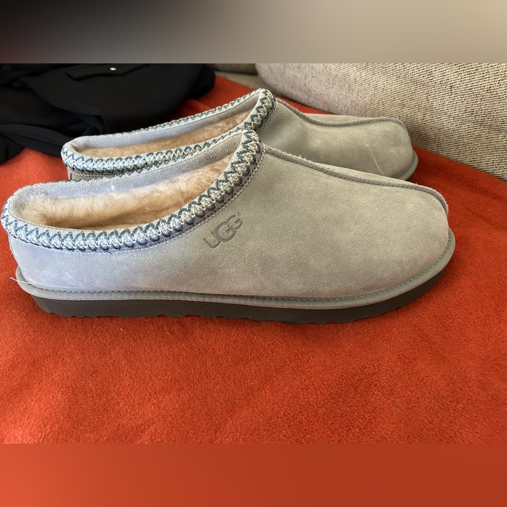 UGG Men's Tasman Clog Slippers light gray
